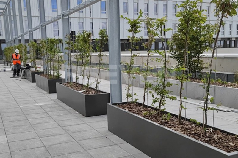 img of Aluminum Rectangular Planter Box