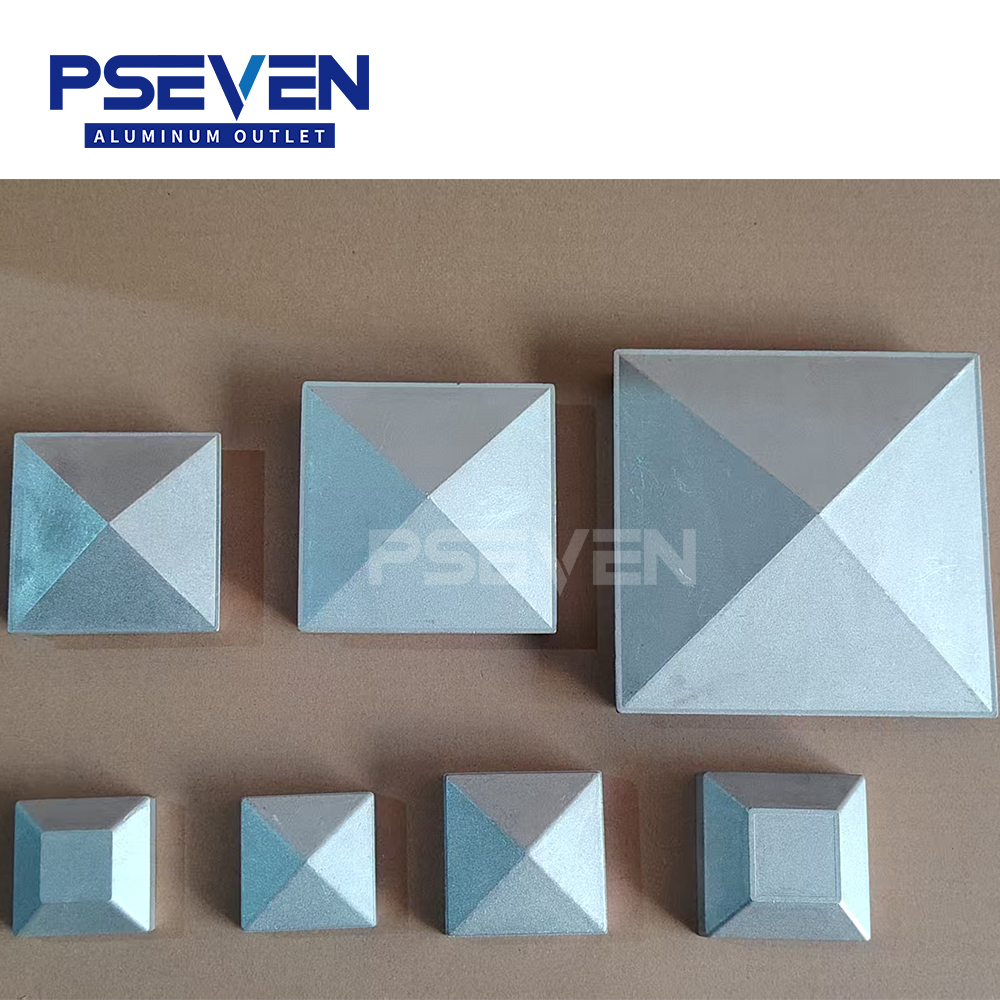 img of Aluminum Post Caps, Base Plate Covers & Slat Caps