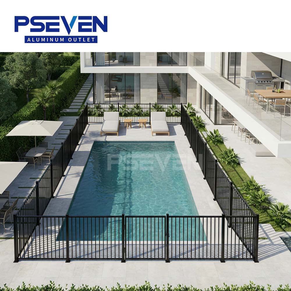 Aluminum Pool Fence Panels | Modern Swimming Pool Fencing