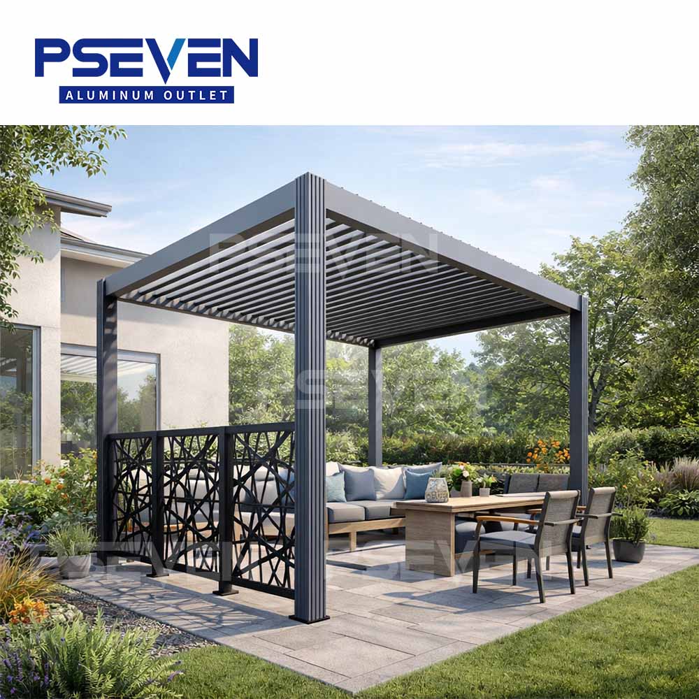 Aluminum Pergolas | Louver Roof, Batten, Laser Cut & Cladding Pergola Systems
